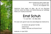 eine Anzeige