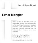eine Anzeige