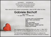 eine Anzeige