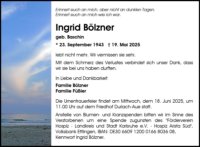 eine Anzeige