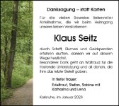 eine Anzeige