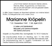 eine Anzeige