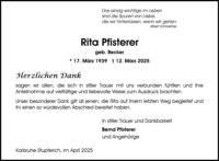 eine Anzeige